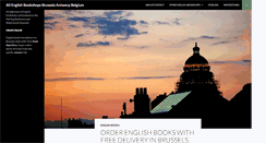 Desktop Screenshot of english-bookshop.be